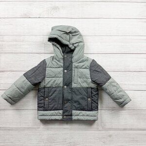 Rothschild Toddler Boys Hooded Puffer Jacket Winter Coat 12-18 Months
